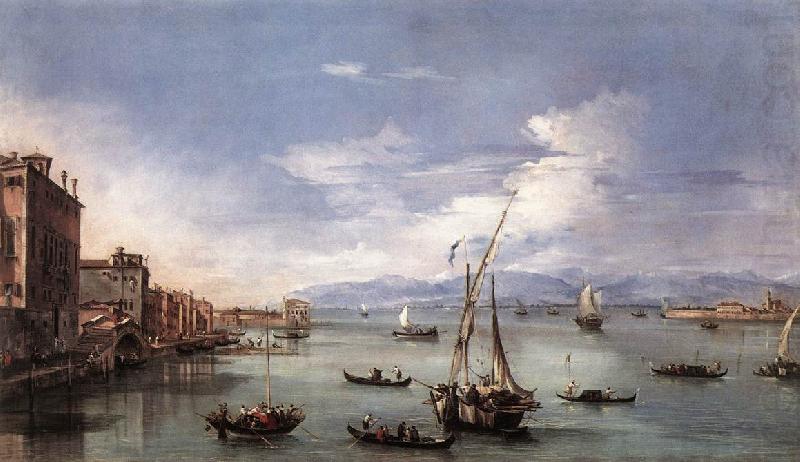 GUARDI, Francesco The Lagoon from the Fondamenta Nuove serg china oil painting image